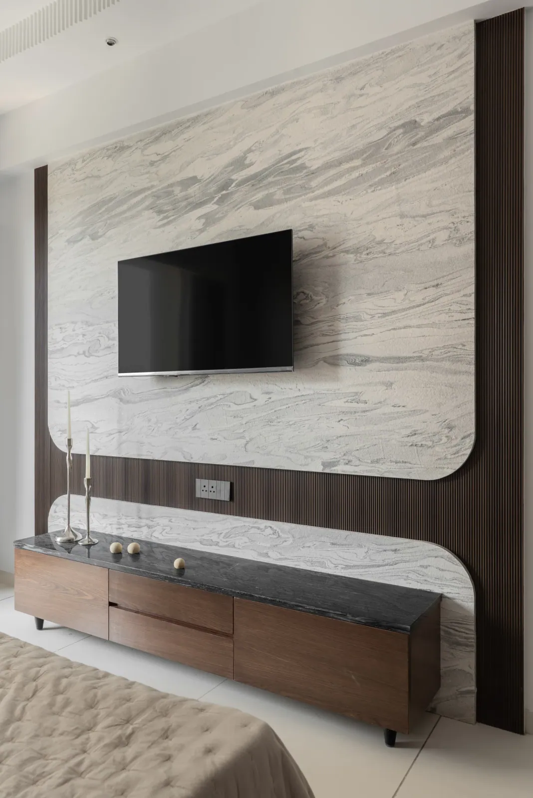 Bedroom at Ayaan, interior design by Ekaya Design Studio