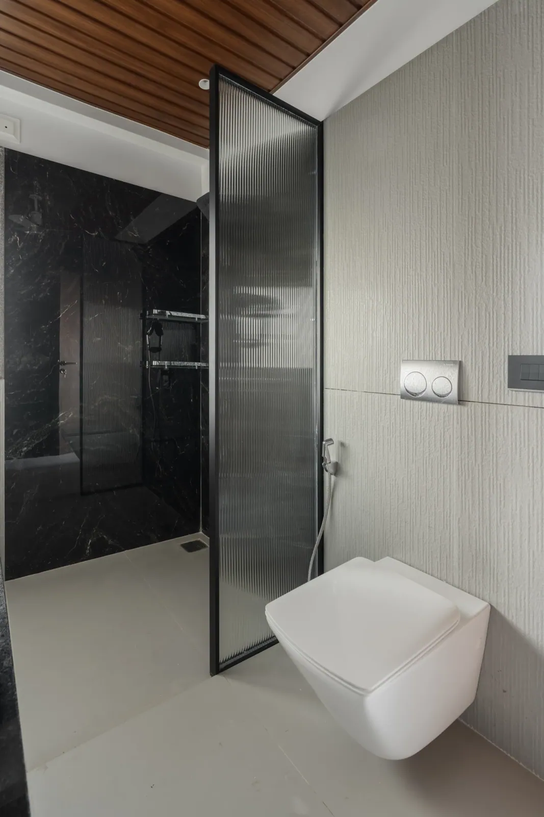 Powder room at Ayaan, interior design by Ekaya Design Studio