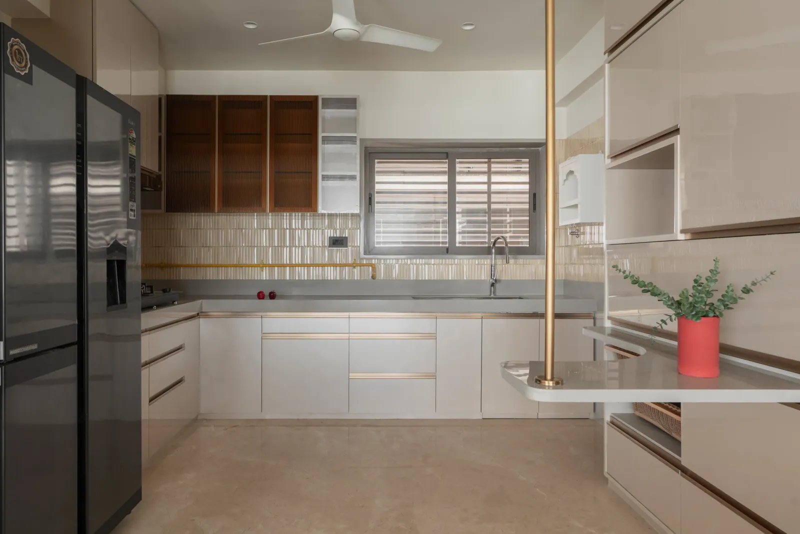 Kitchen at Ayaan, interior design by Ekaya Design Studio