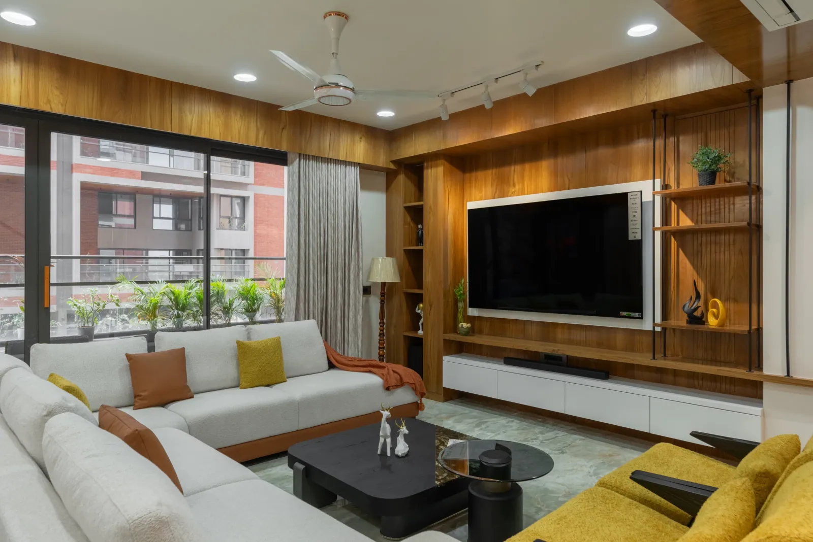 Living room at Bouganville, interior design by Ekaya Design Studio