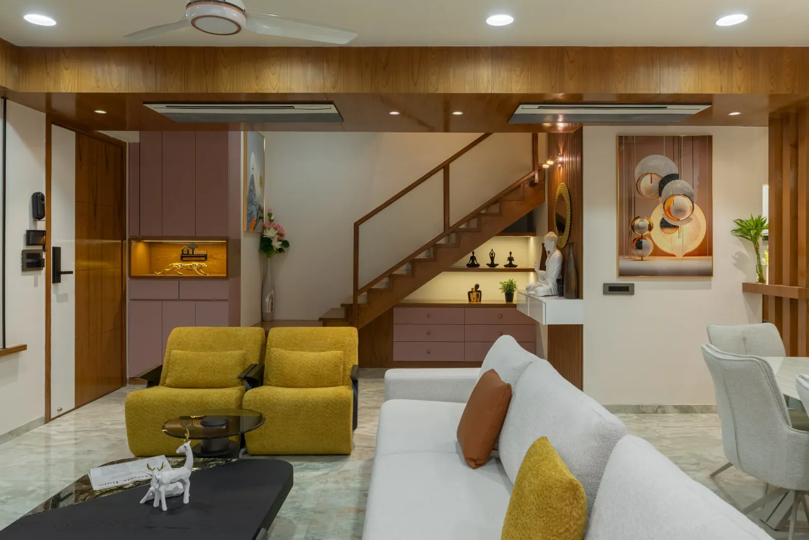 Living room at Bouganville, interior design by Ekaya Design Studio