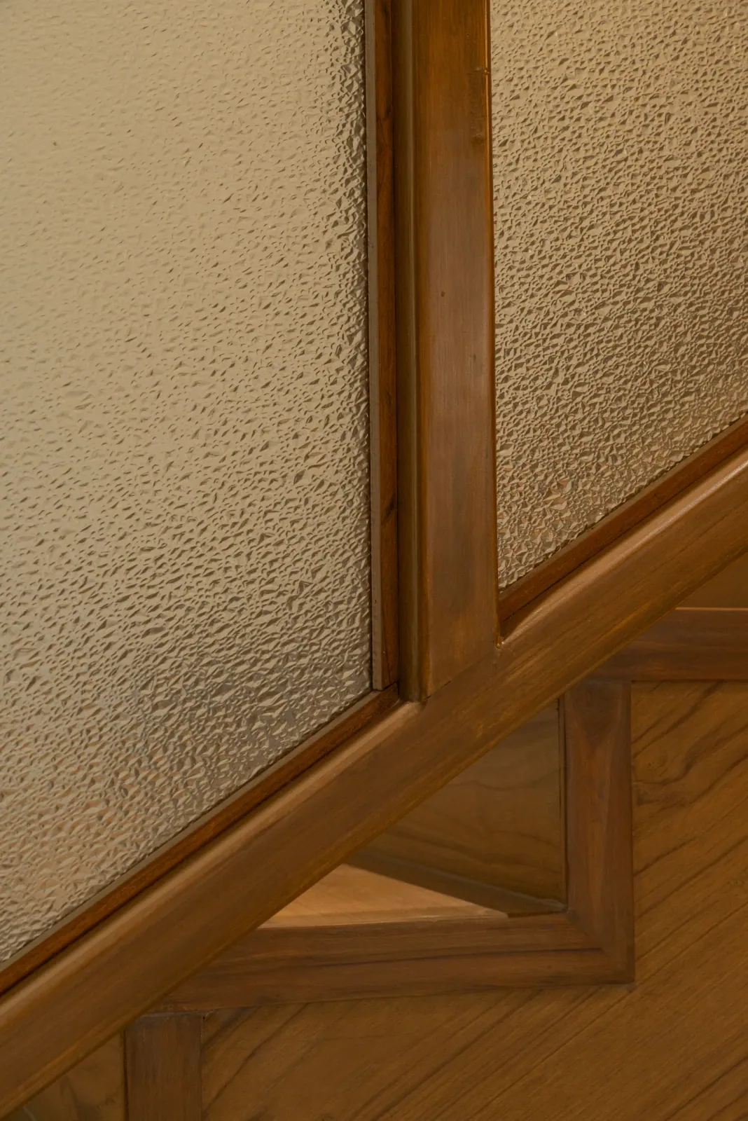 Staircase detail at Bouganville, interior design by Ekaya Design Studio