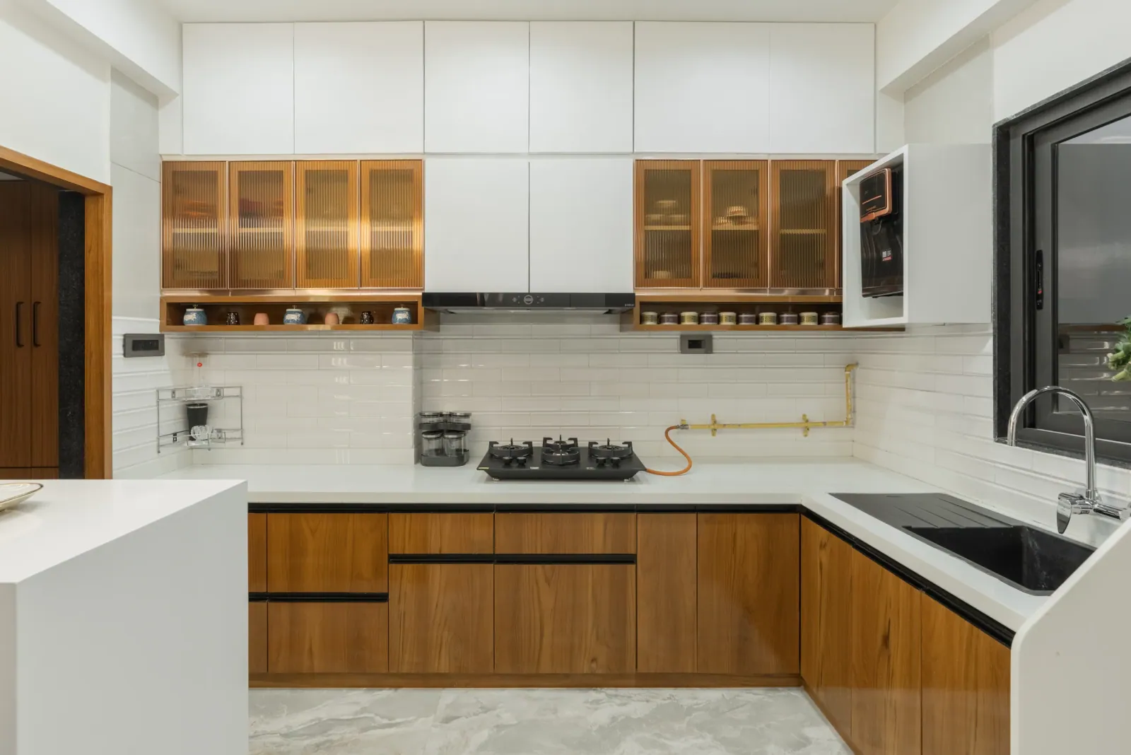 Kitchen at Bouganville, interior design by Ekaya Design Studio