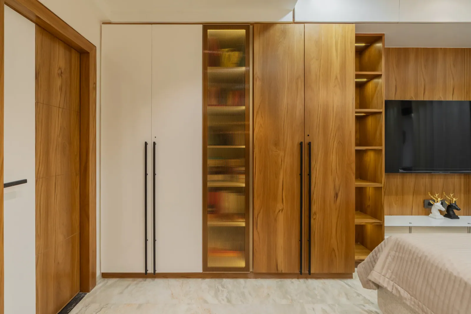 Master bedroom at Bouganville, interior design by Ekaya Design Studio