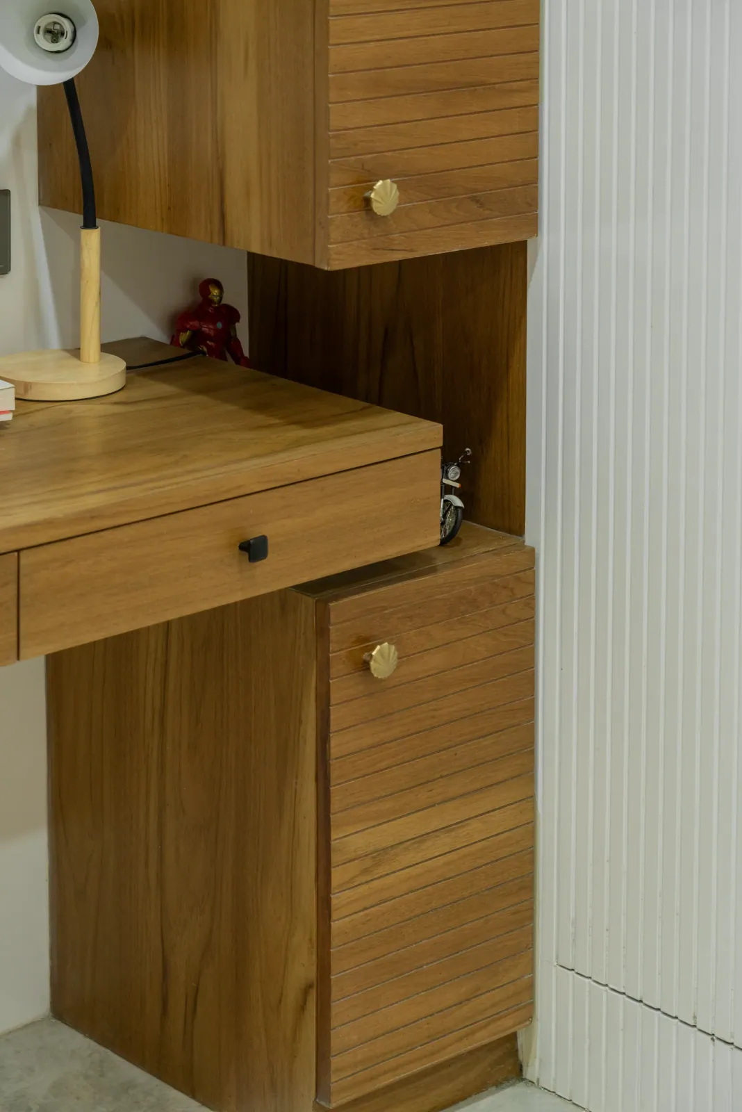 Study unit detail at Bouganville, interior design by Ekaya Design Studio