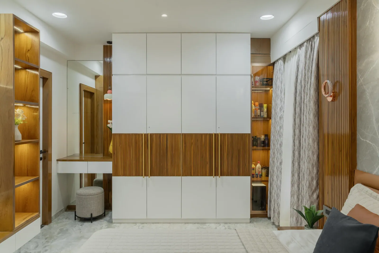 Guest bedroom at Bouganville, interior design by Ekaya Design Studio