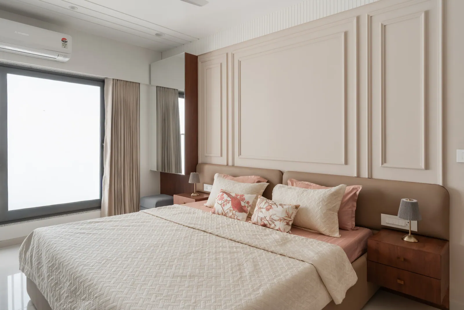 Bedroom at Emerald 3, interior design by Ekaya Design Studio