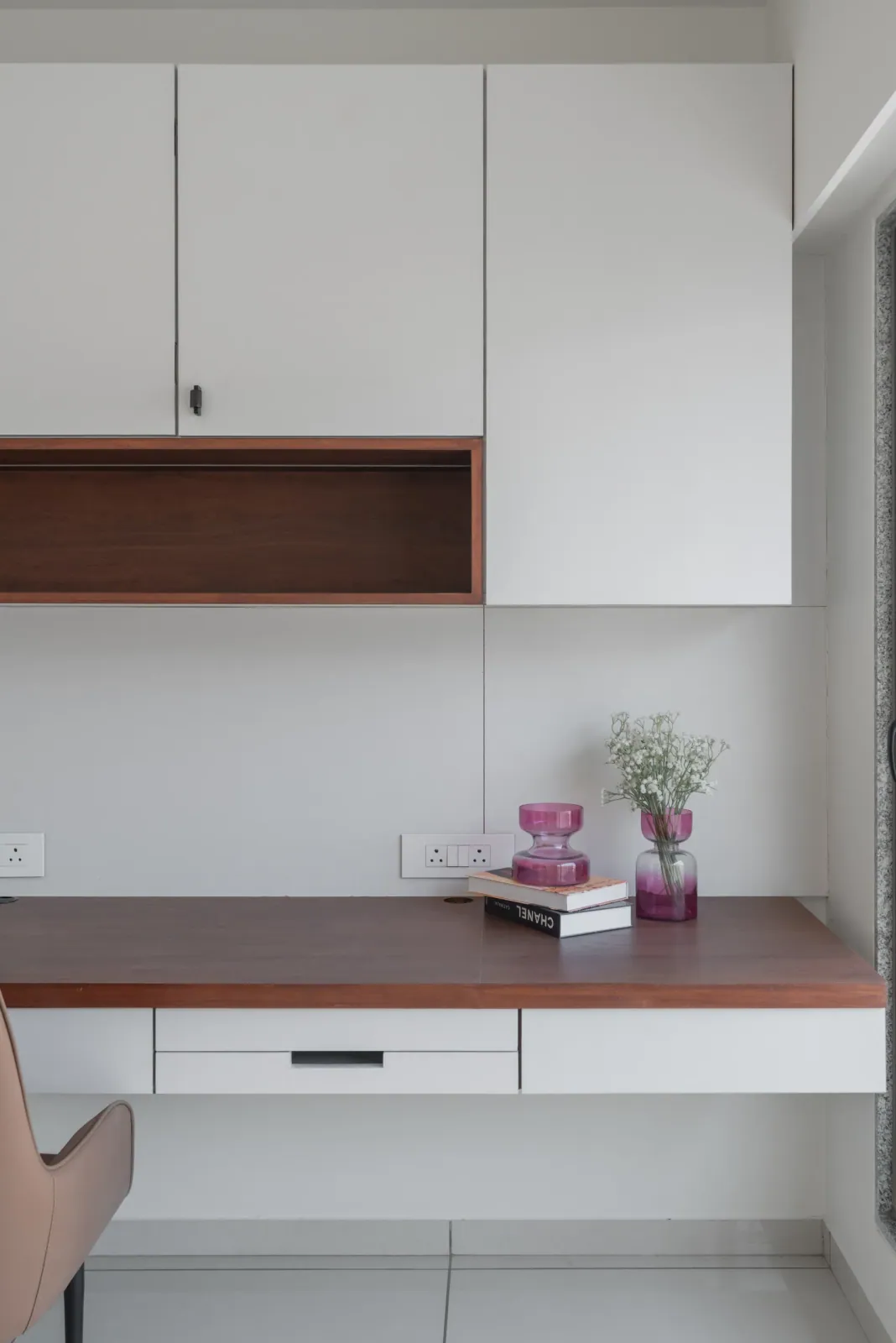 Bedroom study at Emerald 3, interior design by Ekaya Design Studio
