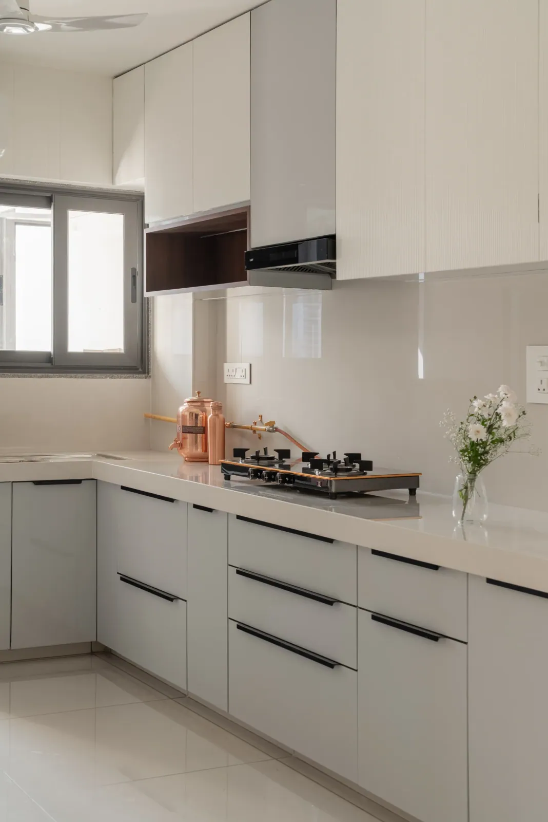 Kitchen at Emerald 3, interior design by Ekaya Design Studio