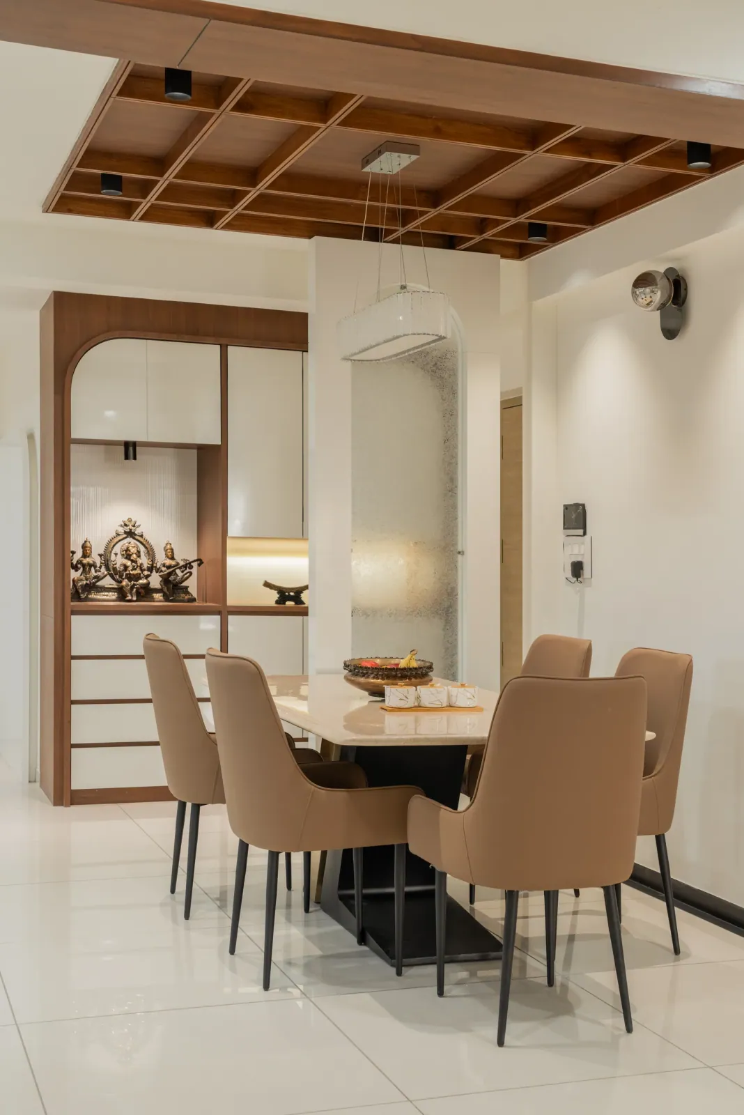 Dining area at Emerald 3, interior design by Ekaya Design Studio