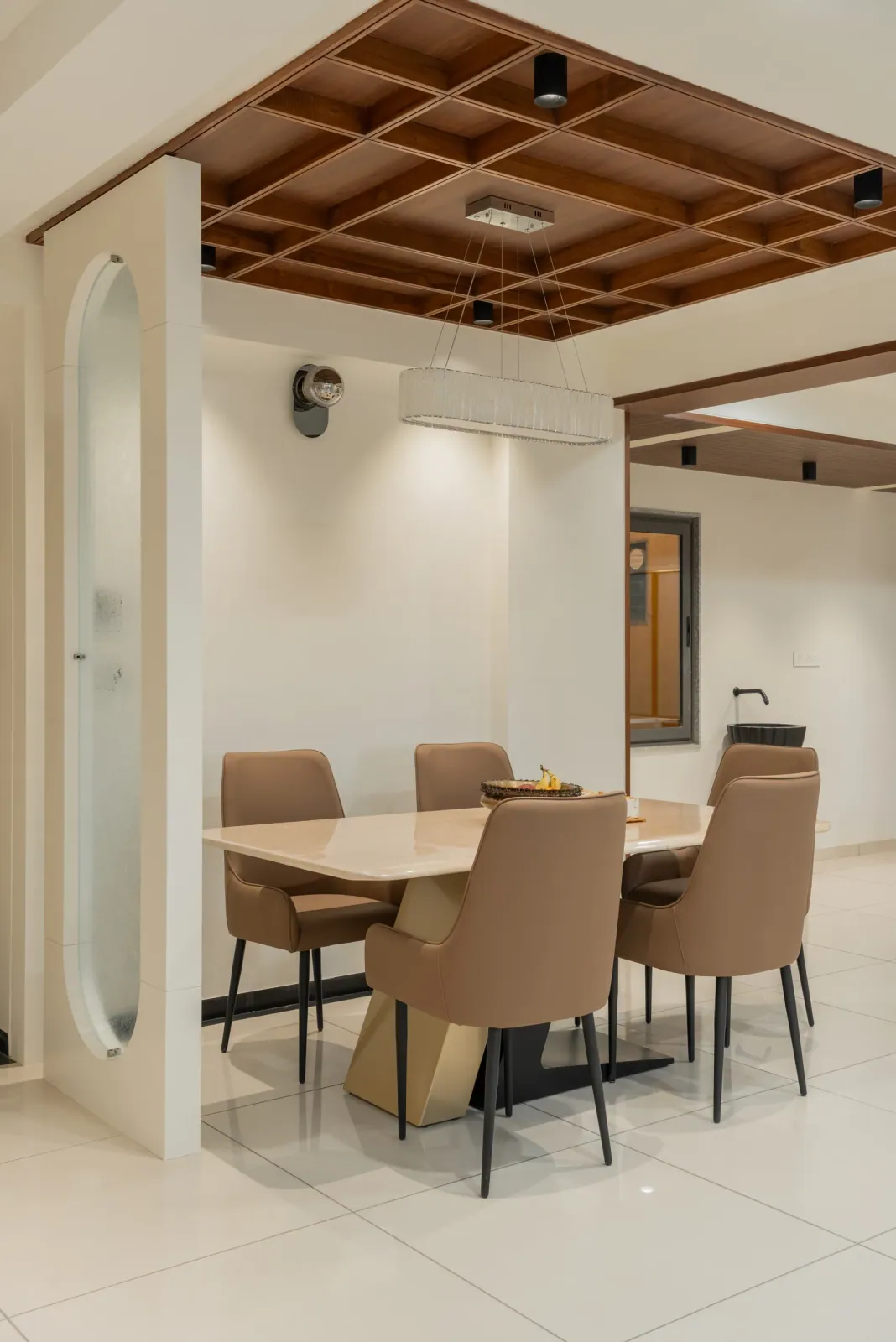 Dining area at Emerald 3, interior design by Ekaya Design Studio