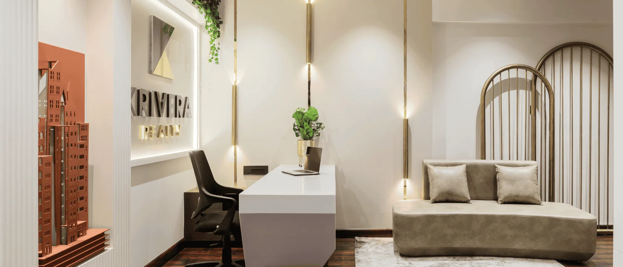 Exquisite Office, interior design by Ekaya Design Studio