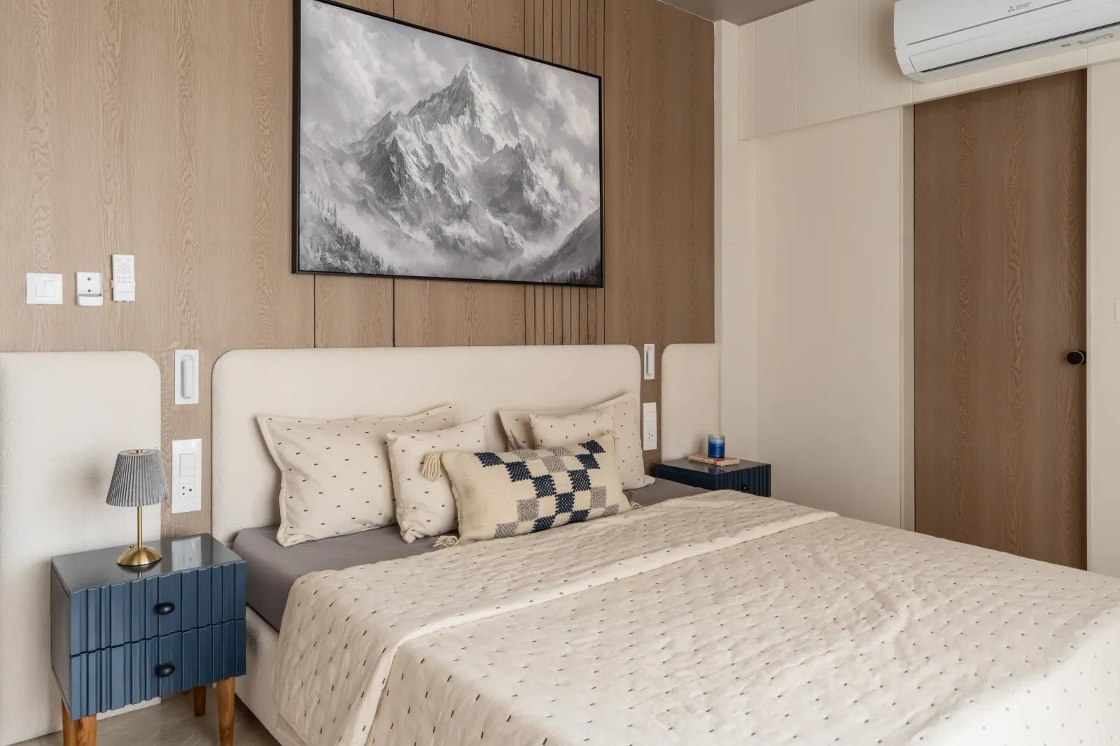 Bedroom at Greenwood, interior design by Ekaya Design Studio