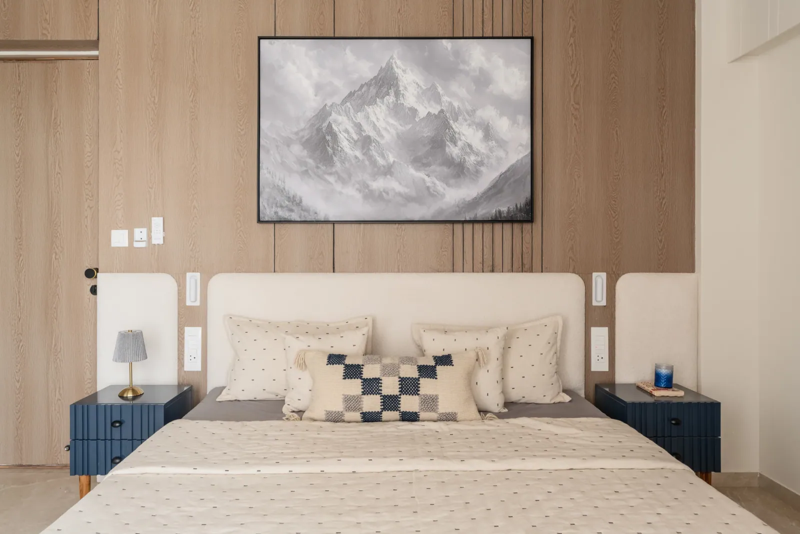 Bedroom at Greenwood, interior design by Ekaya Design Studio
