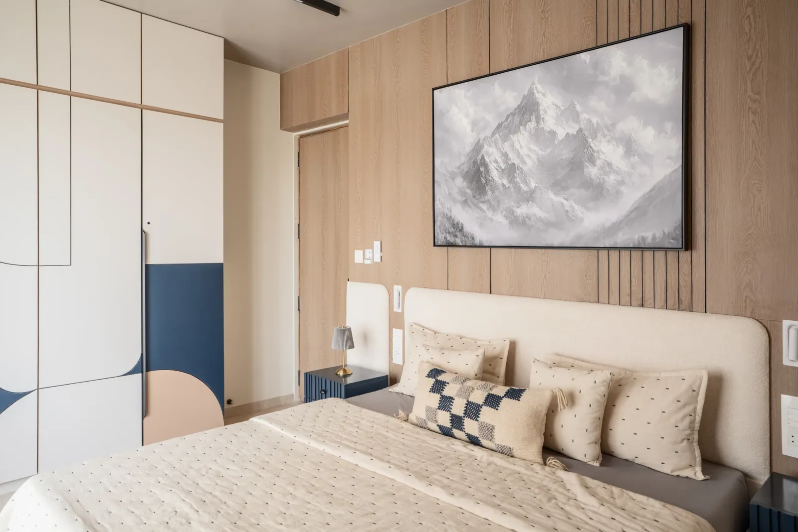 Bedroom at Greenwood, interior design by Ekaya Design Studio