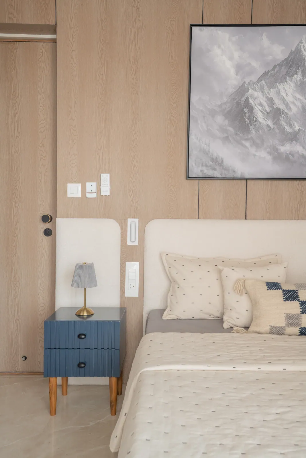 Bedroom at Greenwood, interior design by Ekaya Design Studio