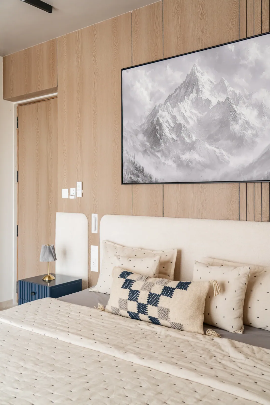 Bedroom at Greenwood, interior design by Ekaya Design Studio