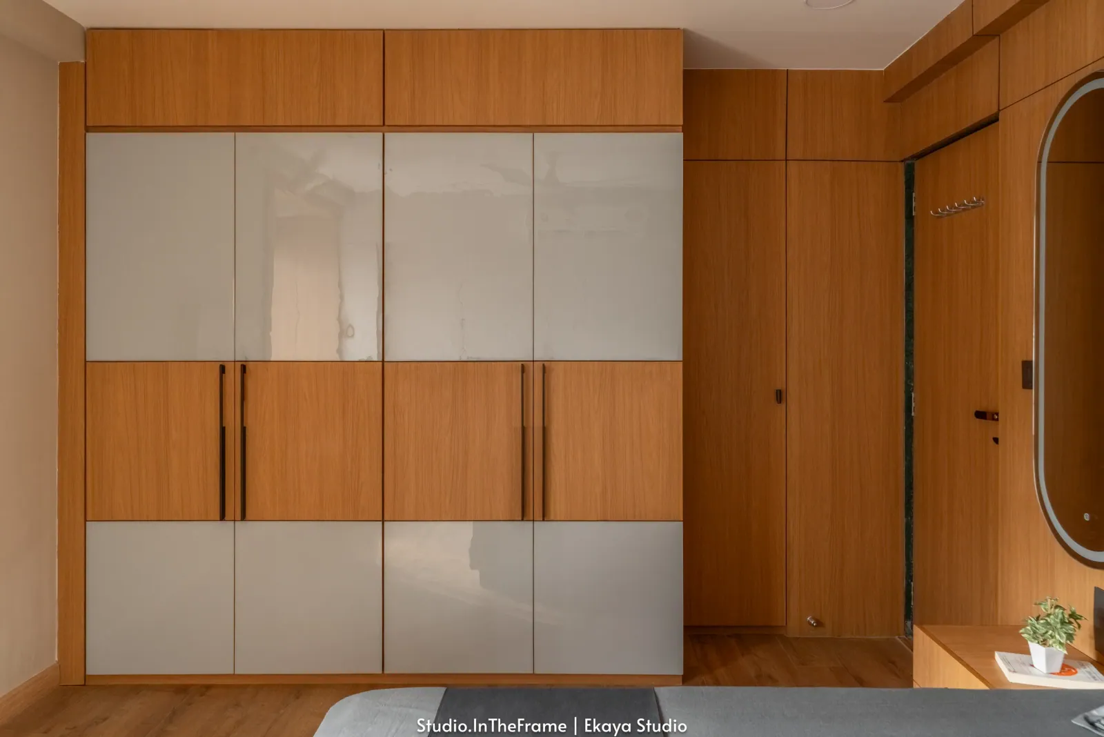 Master bedroom at Pushkar, interior design by Ekaya Design Studio