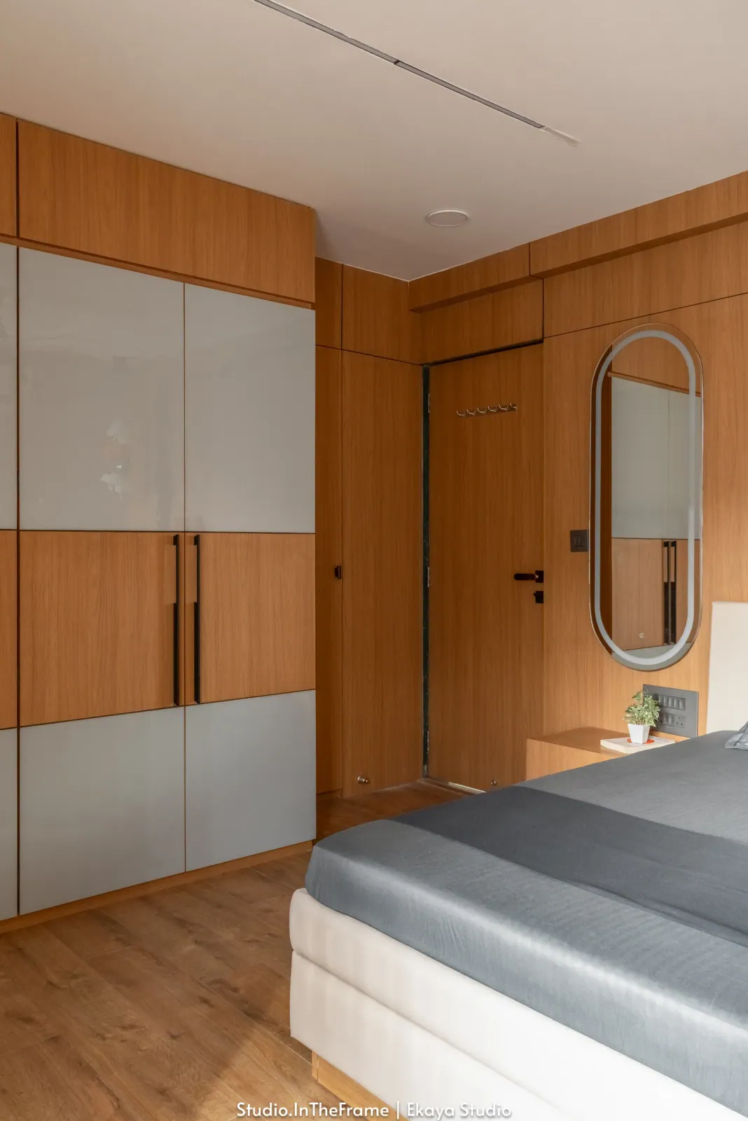 Master bedroom at Pushkar, interior design by Ekaya Design Studio