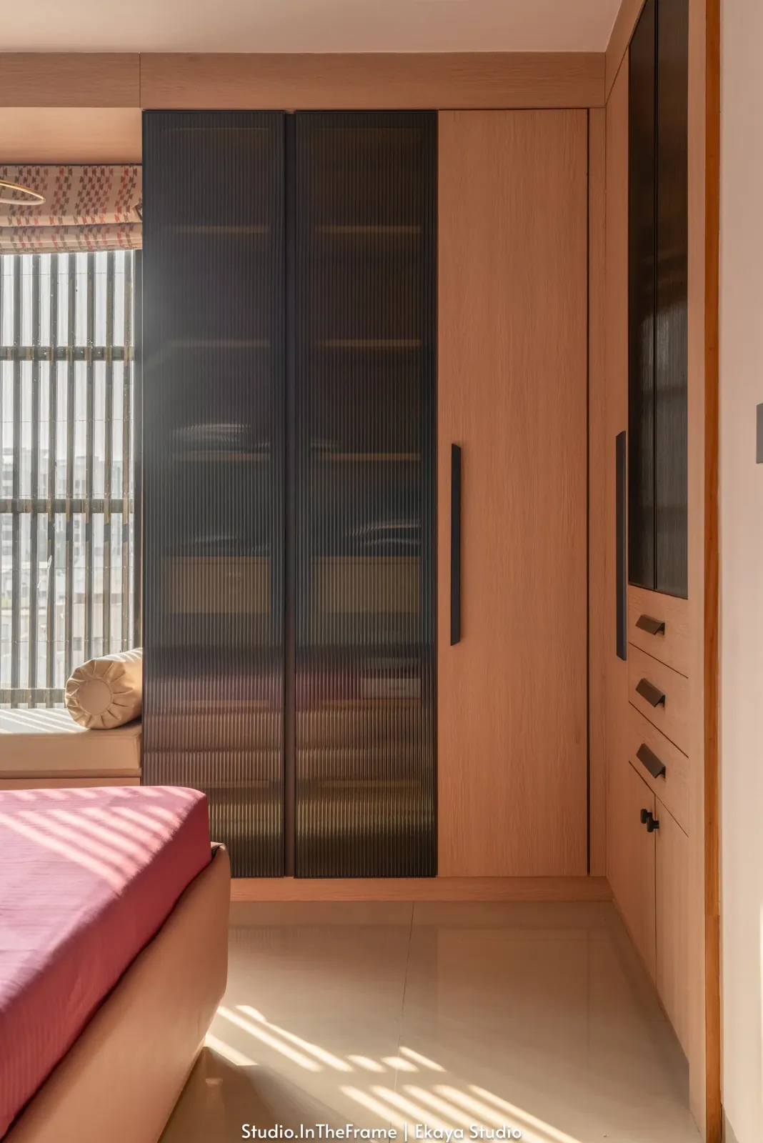 Bedroom at Pushkar, interior design by Ekaya Design Studio