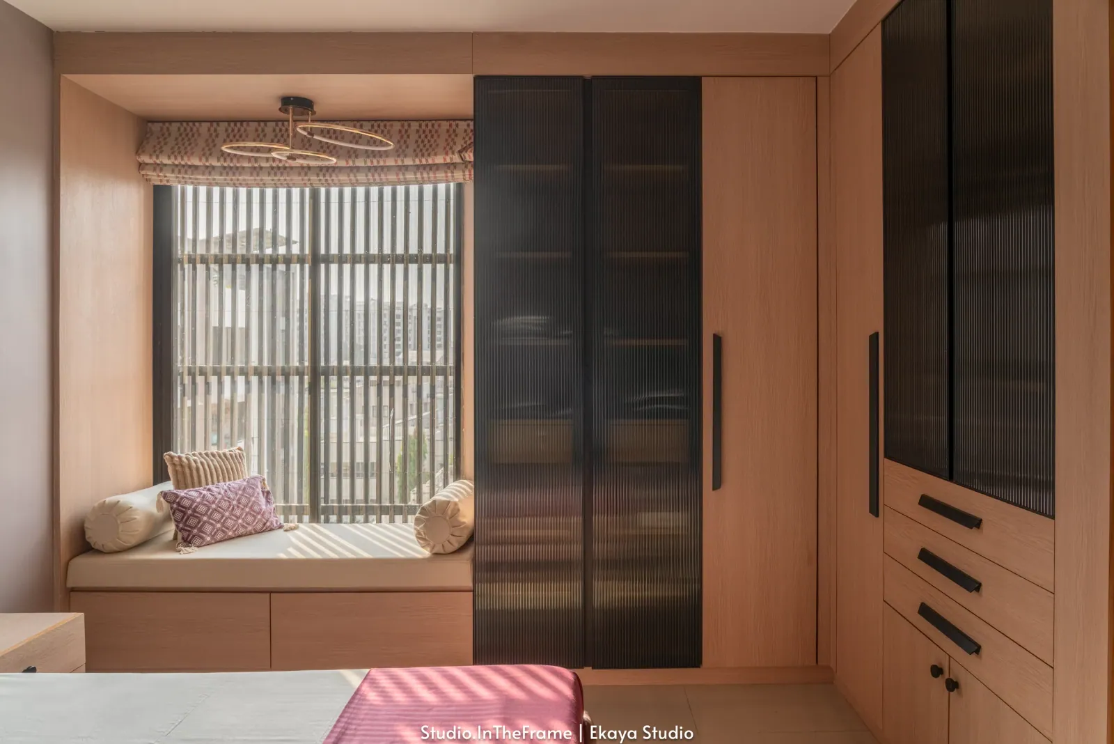 Bedroom at Pushkar, interior design by Ekaya Design Studio