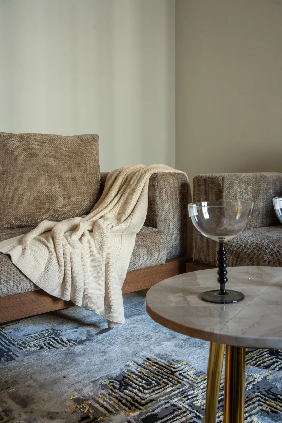 Family lounge at Swati Parkside, interior design by Ekaya Design Studio